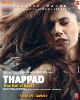 Poster film Thappad (Foto: Times of India)