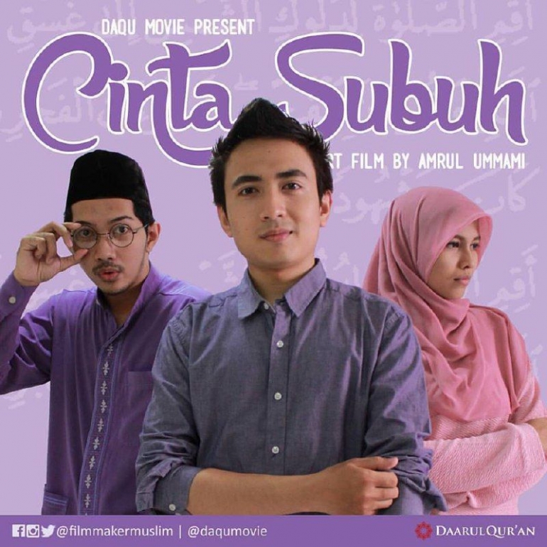 Poster Cinta Subuh | Â Source @Filmmakermuslim