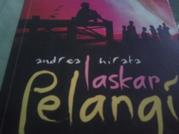 Novel Laskar Pelangi (dokpri) 
