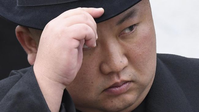 Presiden Korea Utara, Kim Jong Un, Foto : (AFP/KIRILL KUDRYAVTSEV)