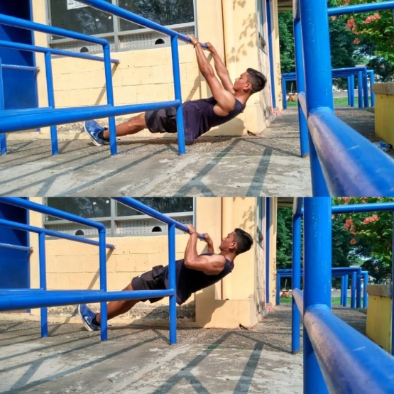 Kombinasi Pull Up (Foto Barsteelon/Dokpri)