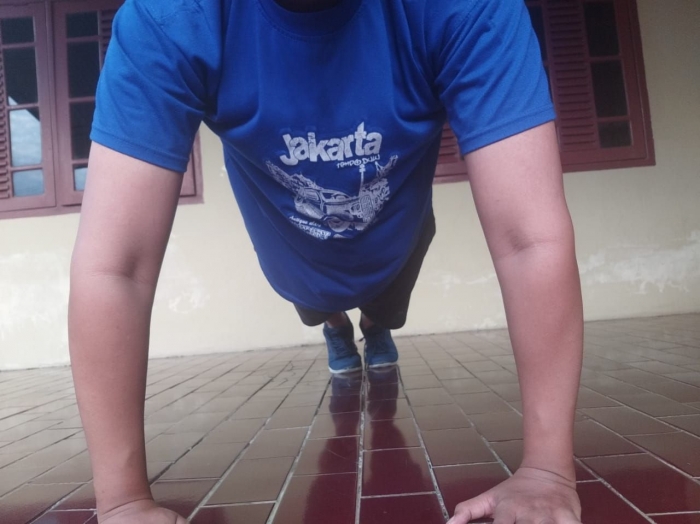 Push up ala-ala. Dokpri.