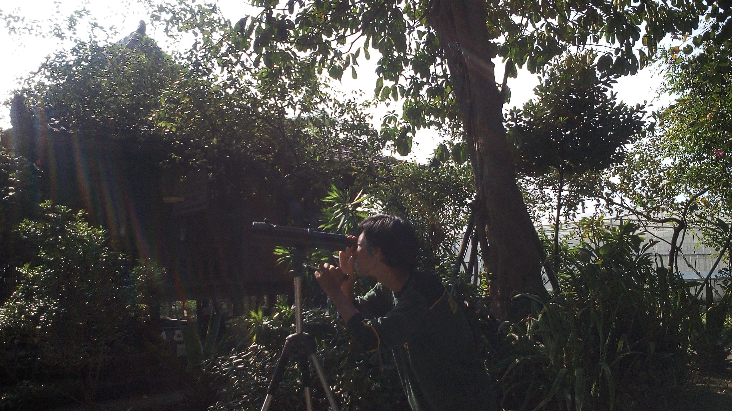 Bonus mengamati burung atau bird-watching yang lebih berfaedah ketimbang mendengarkan gosip tetangga. | Foto: dokpri.