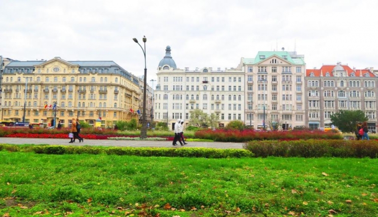 Suasana Centrum, pusat kota Warsawa | Dokumentasi pribadi