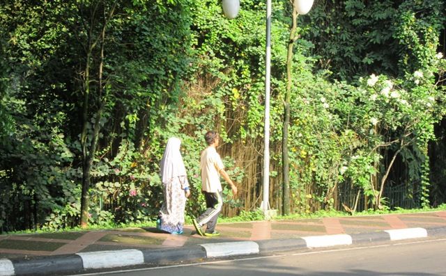 Cukup 30-60 menit untuk berjalan santai di sore hari (Dokpri)