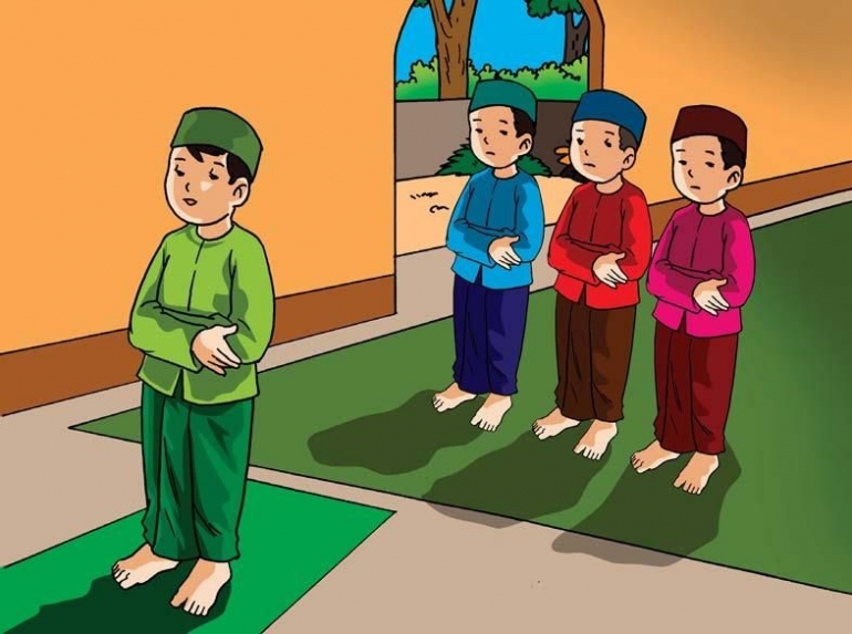 Biasanya, salat tarawih yang cepat itu imamnya membaca surah-surah yang pendek (gambar ilustrasi: assalafiyahbrebes.com)