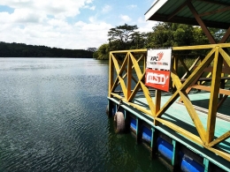 Telaga Batu Arang (TBA) di lahan paska tambang KPC (Februari, 2019)