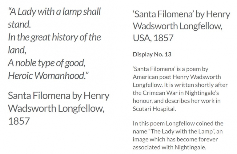 santa filomena poem