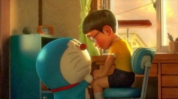 sosok Doraemon yang selalu menjadi jawaban dalam setiap permasalahan Nobita (IMDB via surabaya.tribunnews.com)