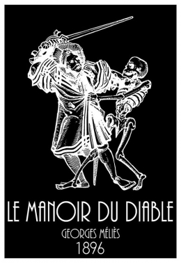 Poster film horor Le manoir du diable (1896) | Sumber: imdb.com