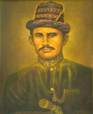Lukisan Sultan Iskandar Muda (abulyatama.ac.id)