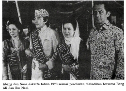 Ajang Pemilihan Abang None Jakarta (Sumber: https://tokohbiografi.com/tag/tokoh-nasional/ )