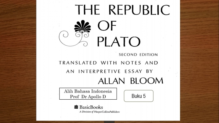 The Republic Plato Buku V