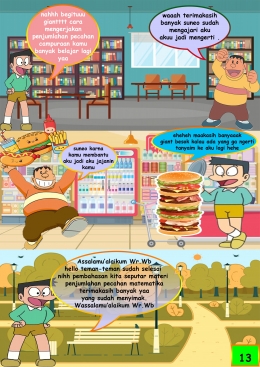 Komika Kamit {Komik Matematika Kocak,Menarik,Inspiratif}-Ilustrasi Pribadi