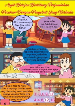 Komika Kamit {Komik Matematika Kocak,Menarik,Inspiratif}-Ilustrasi Pribadi