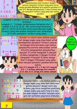 Komika Kamit {Komik Matematika Kocak,Menarik,Inspiratif}-Ilustrasi Pribadi