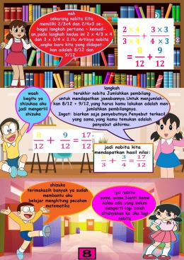 Komika Kamit {Komik Matematika Kocak,Menarik,Inspiratif}-Ilustrasi Pribadi