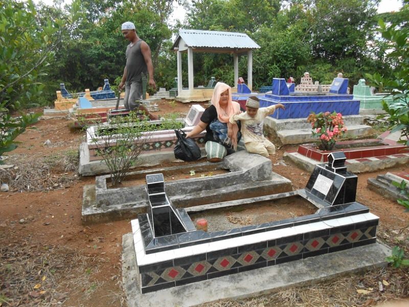 Ziarah Kubur di TPU Pagarsari 2012, dok. Pribadi