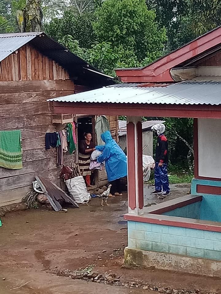 Aksi sosial sebagai cara bersih sosial (sumber gambar: facebook MDMC Rejang Lebong)