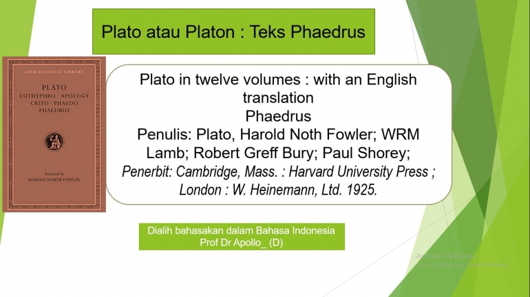 sumber tulisan_Phaedrus Karya Plato