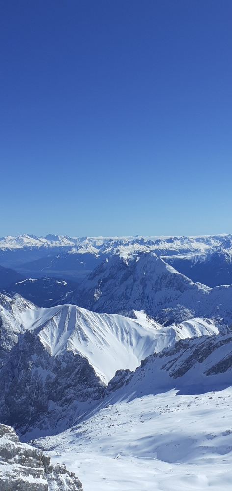 Zugspitze, puncak gunung es tertinggi di Jerman (dokpri)
