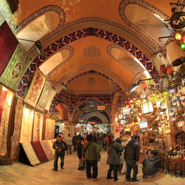 Interior Grand Bazaar. Sumber: dok. pribadi
