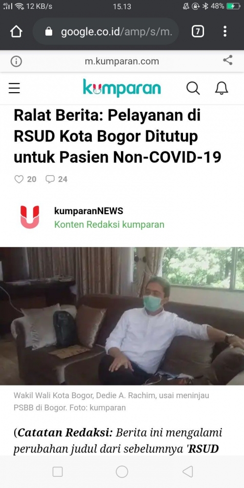 Ralat Berita di Kumparan, Sudah Sesuai Aturankah? Halaman 1 ...