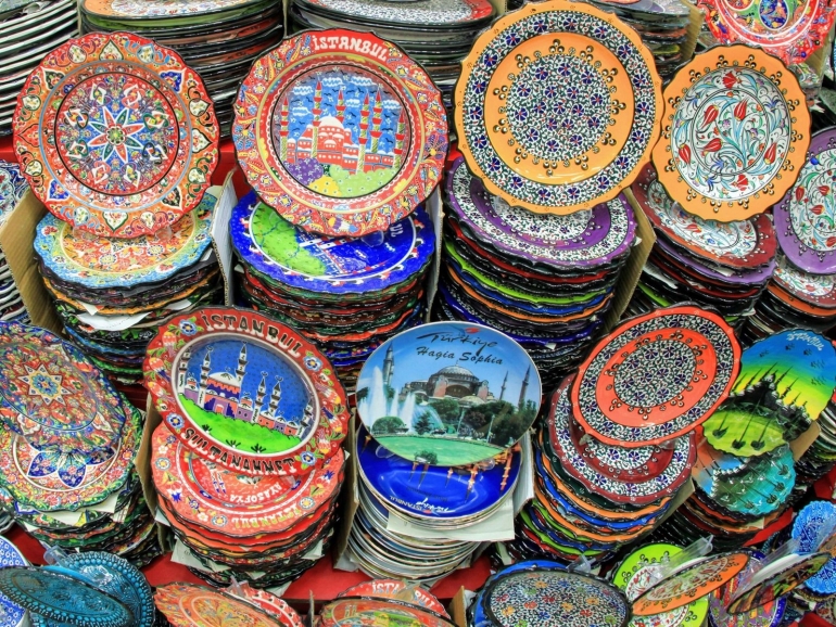 Suvenir di Grand Bazaar. Sumber: dok pribadi