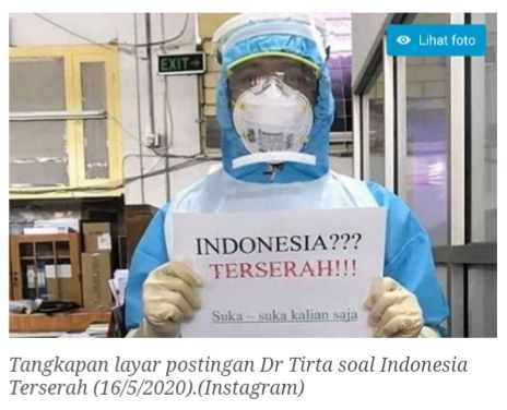 via Kompas. Com. Jangan biarkan mereka terlalu lama di rumah sakit.