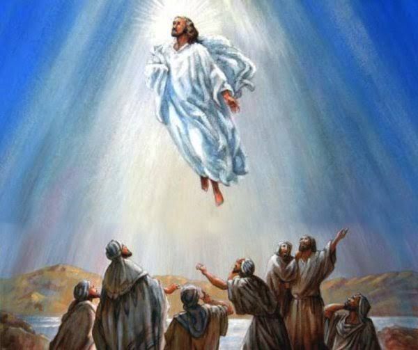 Ilustrasi Kenaikan Yesus ke Surga. | sumber: Fokushidup.com