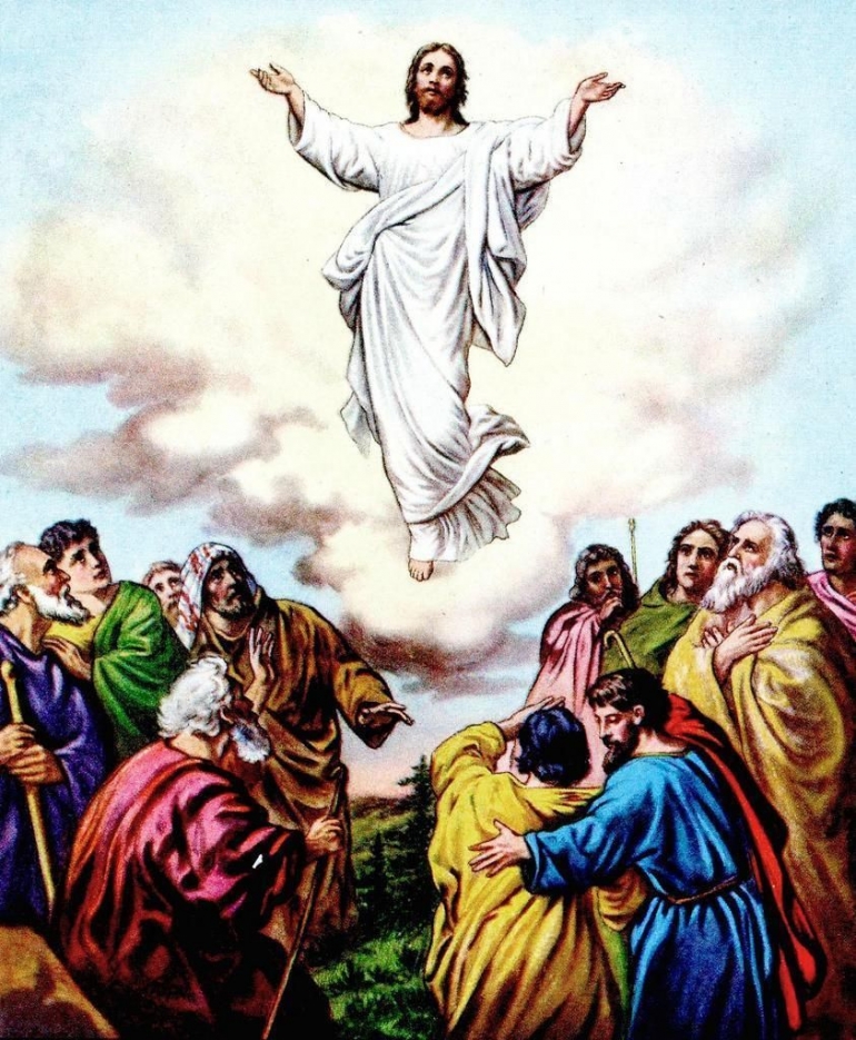 Yesus Naik ke Surga(sumber :zenapena.id)