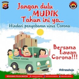 Yuk kita apresiasi tenaga kesehatan di Indonesia yang berjuang melawan Corona dengan jangan mudik dulu (Ilustrasi: faktabanten.co.id)