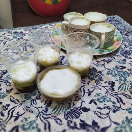 Belajar bikin bubur sumsum di rumah (Dokumentasi pribadi)