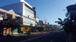 Jalan Kaliurang dalam dekapan Corona (dok. pri).
