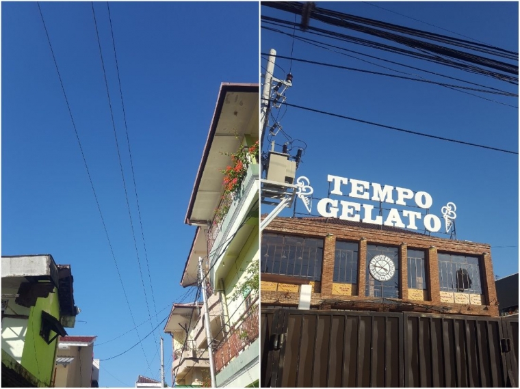 Langit yang biru menenangkan (dok. pri).