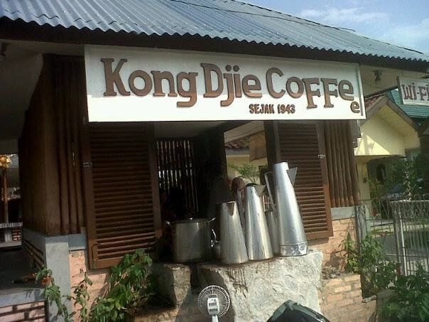 Kong Djie Coffee kedai kopi legendaris di Belitung Timur. (foto: dok. pribadi)