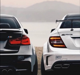i.pinimg.com | BMW M vs. Mercedes-Benz AMG 