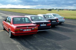 rwd-cars.tmblr.com | BMW M5, empat generasi
