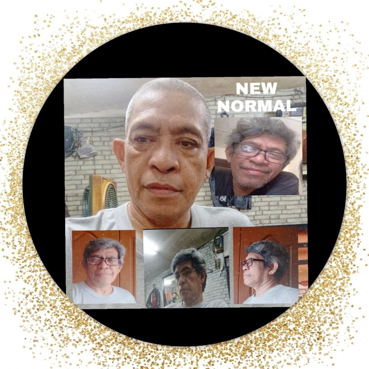 Berbagai gaya rambut (foto Nur Terbit)