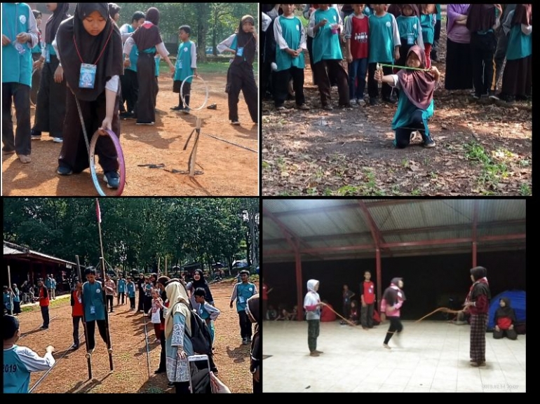Permainan Tradisional Nusantara (Foto kolase : dok.pri)