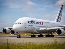 Pesawat Airbus A380 milik maskapai Air France. Pensiun dini (foto: airfrance.fr)