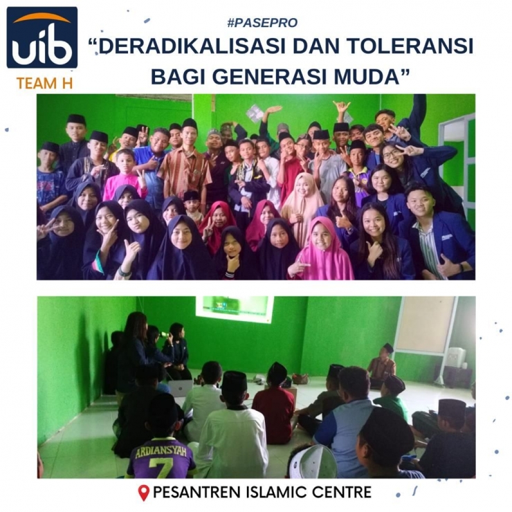 Pesantren Islamic Centre -Team H- (dokpri)
