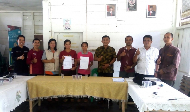 Proses Graduasi Mandiri di Desa Siwalubanua I Kota Gunungsitoli-Sumut | Dokpri