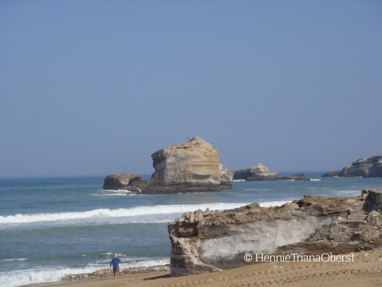 Pantai di Biarritz- foto: HennieTriana