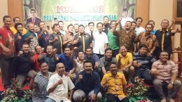 Sebagian peserta Munaslub PBI di Surabaya, ketika foto bersama usai pelaksanaan kegiatannya( dokpri)