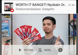 Dapat notifikasi dari Bang David. Gambar: Screenshot/Youtube/GadgetIn