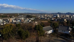 Pemandangan Kota Inuyama dari anjungan kastel | Dokumentasi pribadi