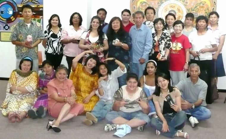 ket.foto: yang tampak difoto adalah berasal dari :Philipina,Cina.Korea,Cambodia ,Bangladesh dan Indonesia/tjiptadinata effendi