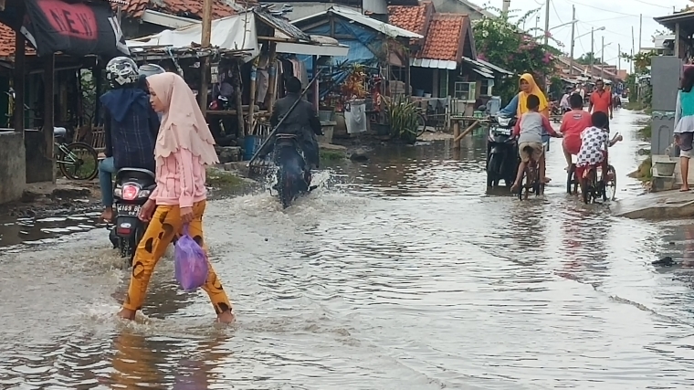 Jalanan detik awal air naik, Dokpri