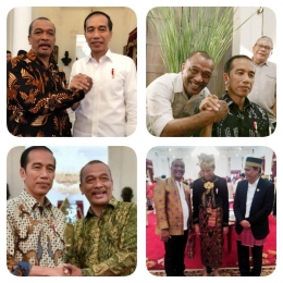 Dok. MSH (Ketua Umum MSH, James Talakua bersama Presiden Jokowi)